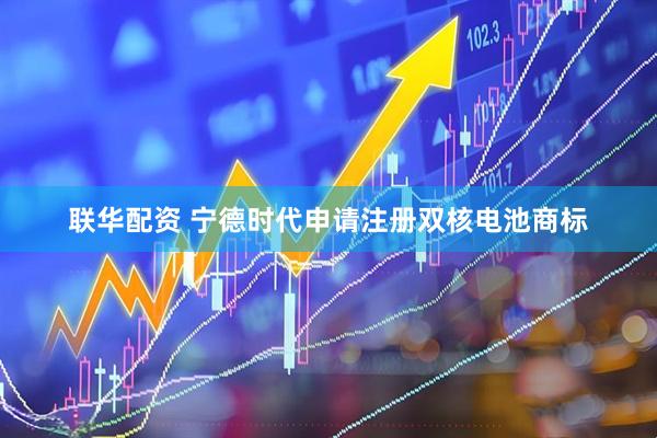 联华配资 宁德时代申请注册双核电池商标