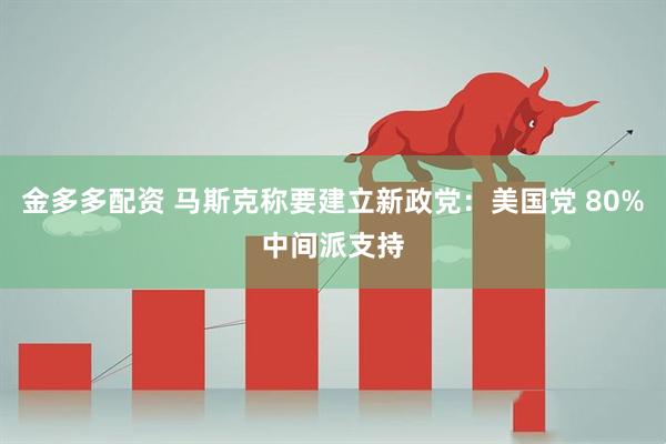 金多多配资 马斯克称要建立新政党：美国党 80%中间派支持