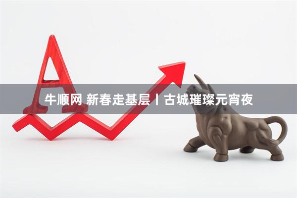 牛顺网 新春走基层丨古城璀璨元宵夜