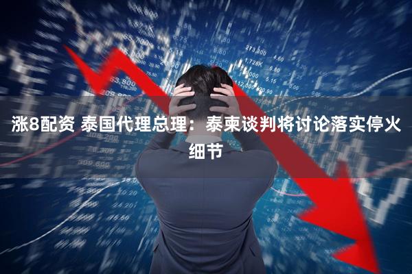 涨8配资 泰国代理总理：泰柬谈判将讨论落实停火细节