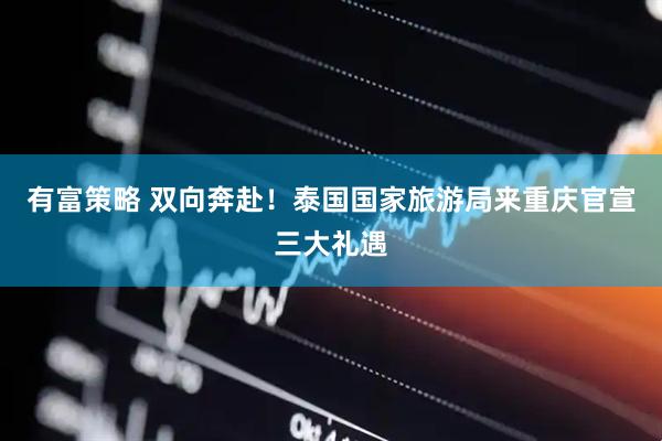 有富策略 双向奔赴！泰国国家旅游局来重庆官宣三大礼遇
