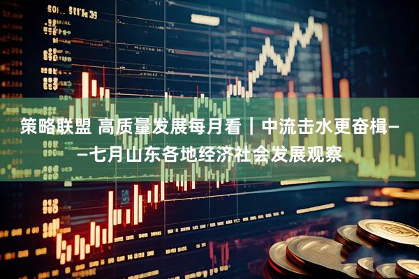 策略联盟 高质量发展每月看｜中流击水更奋楫——七月山东各地经济社会发展观察