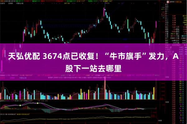 天弘优配 3674点已收复！“牛市旗手”发力，A股下一站去哪里