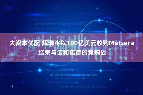 大资本优配 辉瑞将以100亿美元收购Metsera 结束与诺和诺德的竞购战