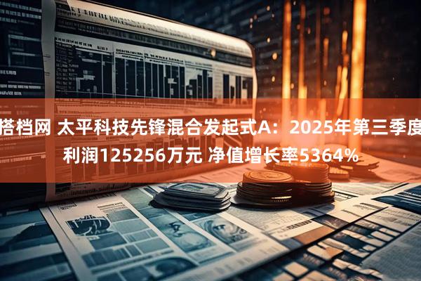 搭档网 太平科技先锋混合发起式A：2025年第三季度利润125256万元 净值增长率5364%